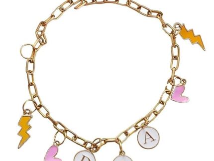 Custom Name Charm Bracelet