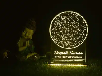 Personalized Star Map Plaque