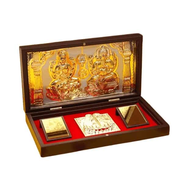 Divine Blessings Laxmi Ganesh Gift Set