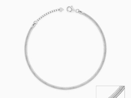 Silver Silver Aura Anklet