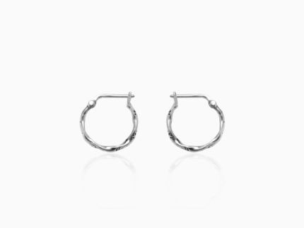 Oxidised Vintage Hoops
