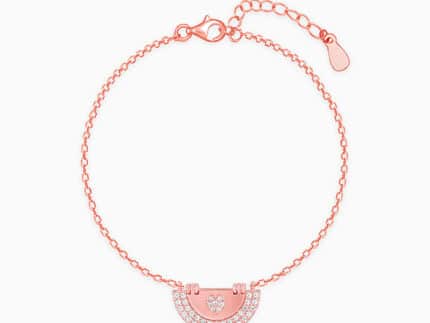 Rose Gold You're The One Bracelet