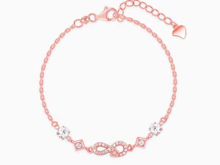 Rose Gold Infinite Moment Bracelet