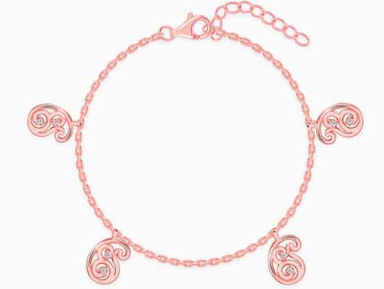 Rose Gold Komal Aamram Bracelet