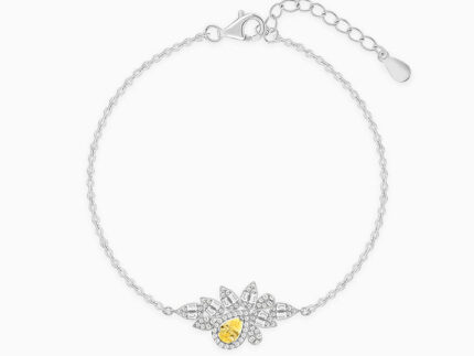 Silver The Fleur Bracelet