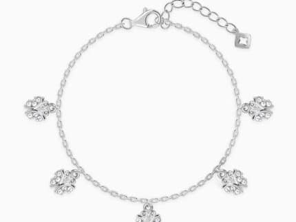 Silver Elegant Butterfly Bracelet