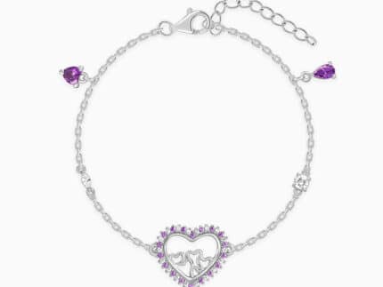 Silver Love Remix Bracelet