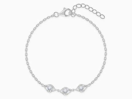 Silver Sparkling Bracelet