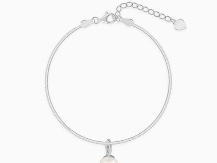Silver Pearly Shine Bracelet
