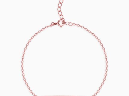 Rose Gold Minimal Grace Bracelet