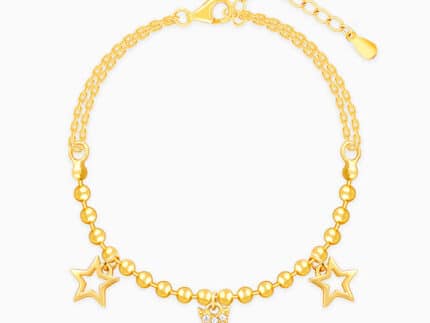 Golden Twinkle Star Bracelet