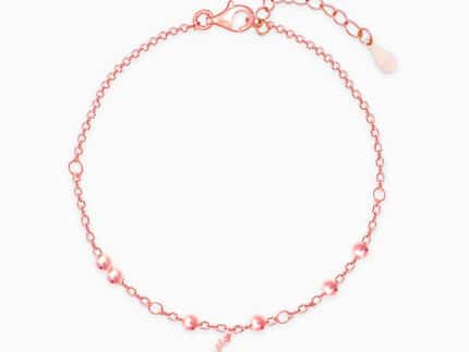 Rose Gold Rain-love-on-your-Deer Bracelet