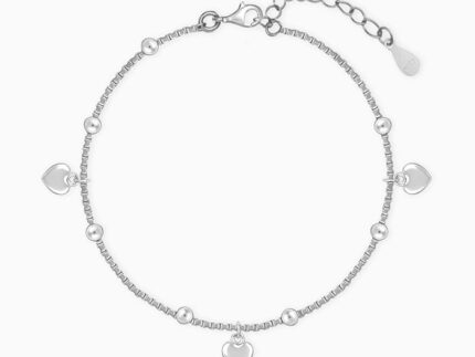 Silver Hearts Full of Love Bracelet