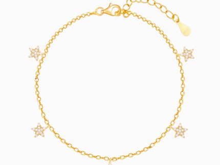 Golden Star Constellation Bracelet