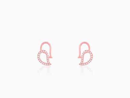 Rose Gold Mango Magic Earrings