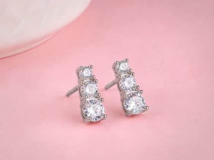 Silver Spark Snazz Earrings