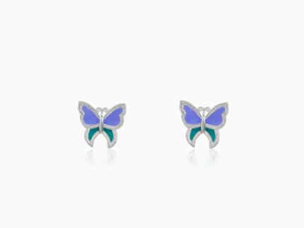 Silver Flutter Muse Earrings