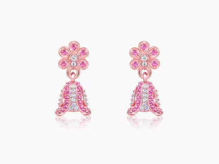 Rose Gold Kalinga Jhumki