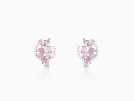 The Pink Periwinkle Earrings