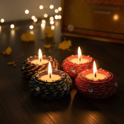 Nikrish Decorative Matki Candle