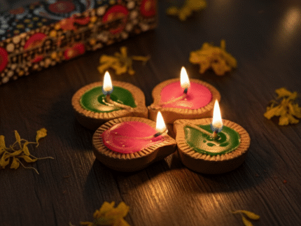 Nikrish Traditional Leaf Diya