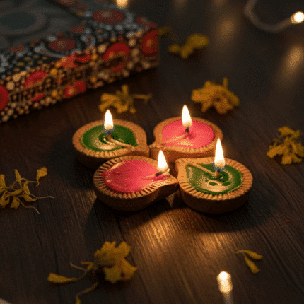 Nikrish Traditional Leaf Diya