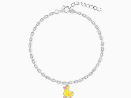 Silver Duckling Kids Bracelet (2 - 8 Years)