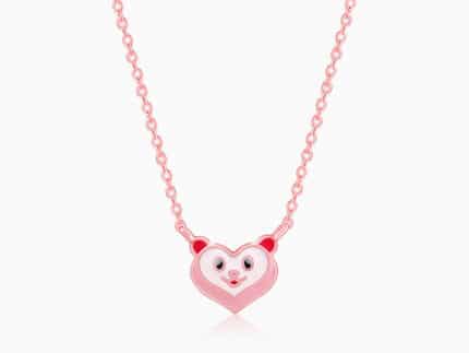Rose Gold GIVA Boo Kids Necklace