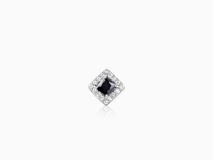 Silver Celestial Square Stud For Him