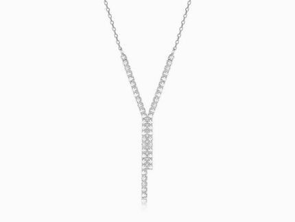 Silver Collide Necklace