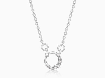 Silver Chandra Necklace