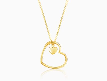 Golden Heart Necklace