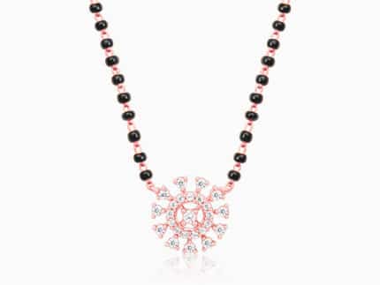 Rose Gold Kivar Mangalsutra