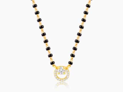 Golden Eclipsed Mangalsutra