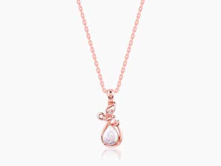 Rose Gold Starlight Spark Necklace