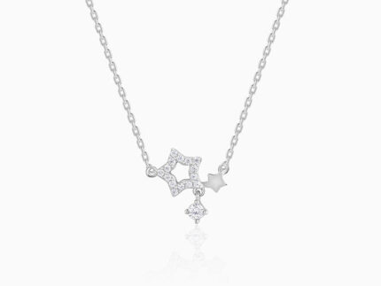 Silver Magical Stardust Necklace