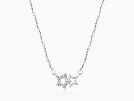 Silver Starry Affair Necklace
