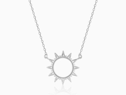 Silver Sunshine Necklace