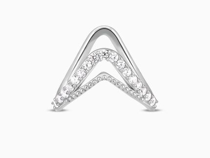 Silver Sparkling Spirits Vanki Ring