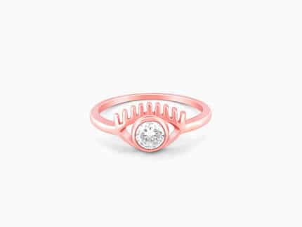 Rose Gold Beauty Blinks Ring