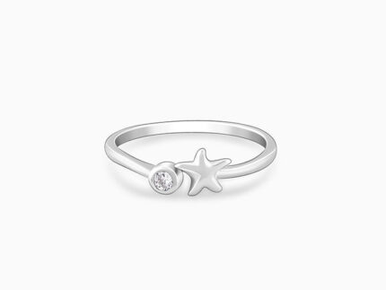 Silver Starry Dusk Ring