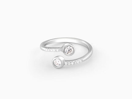 Silver Get-Together Ring