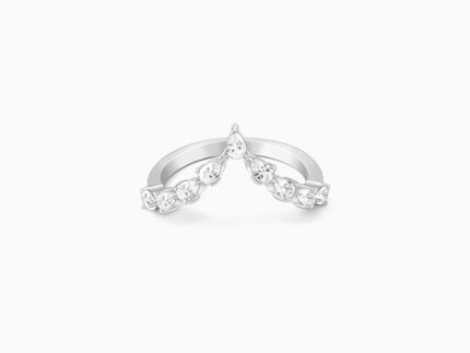 Silver Ritzy Vanki Ring