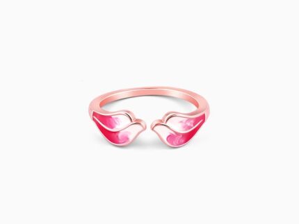 Rose Gold Winglet Ring