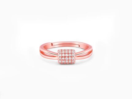 Rose Gold Lucky Loop Ring