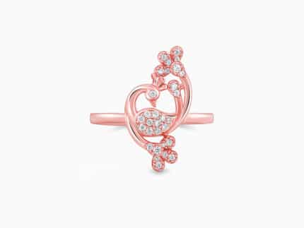 Rose Gold Mayil Ring