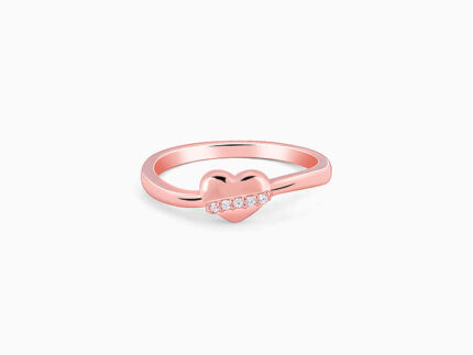 Rose Gold Cherished Sparkle Ring