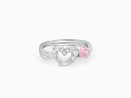Silver Tranquil Love Ring