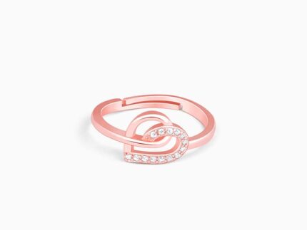 Rose Gold Love Struck Ring