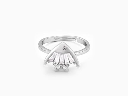 Silver Lucky Fish Ring